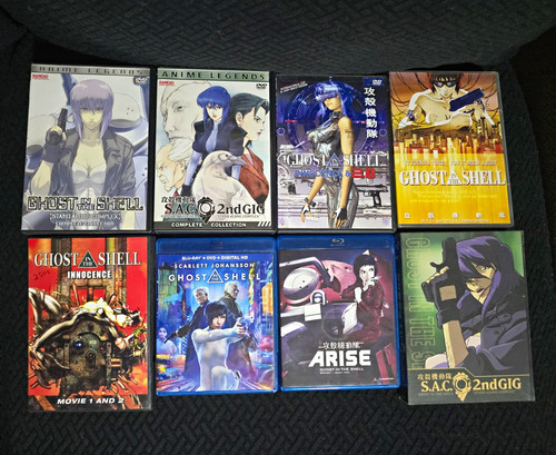 Ghost the shell - ghost, dvd/blu-ray